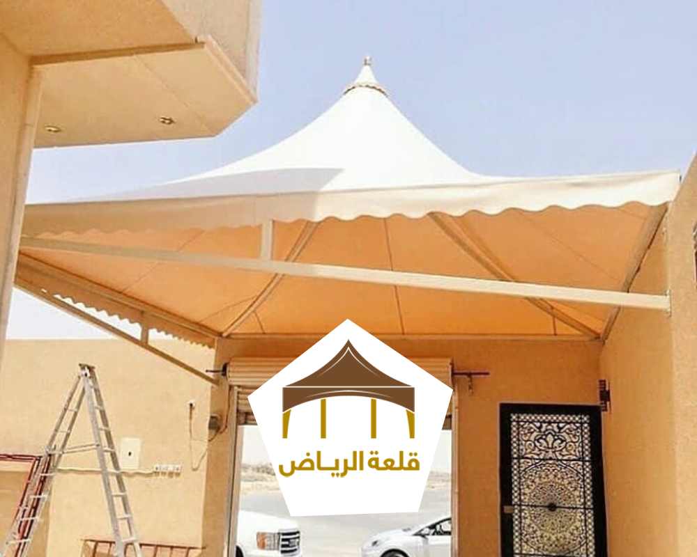 مظلات بي في سي pvc الرياض