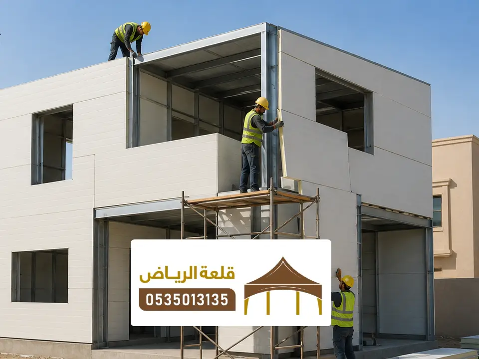 انشاء جدران ساندوتش بانل جنوب الرياض